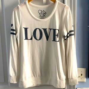 Chaser sweater. Size small